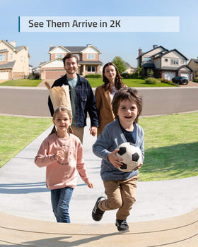 Eufy Security 2K doorbell night vision for dusk-to-dawn clarity