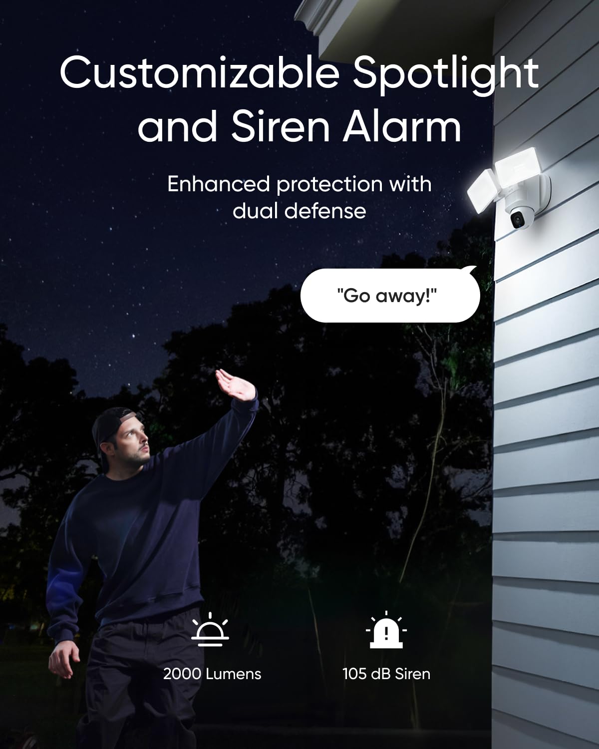 Eufy Security E30 customizable alerts for lights and voice prompts
