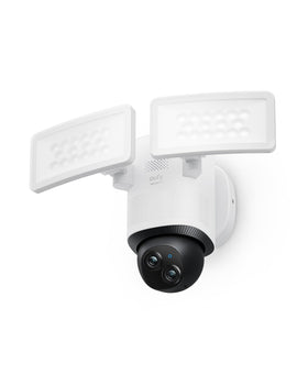 eufy Security Floodlight Camera E340 360° pan view for comprehensive surveillance