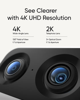 eufy Security Indoor Cam S350 with 8× zoom captures distant details clearly.
