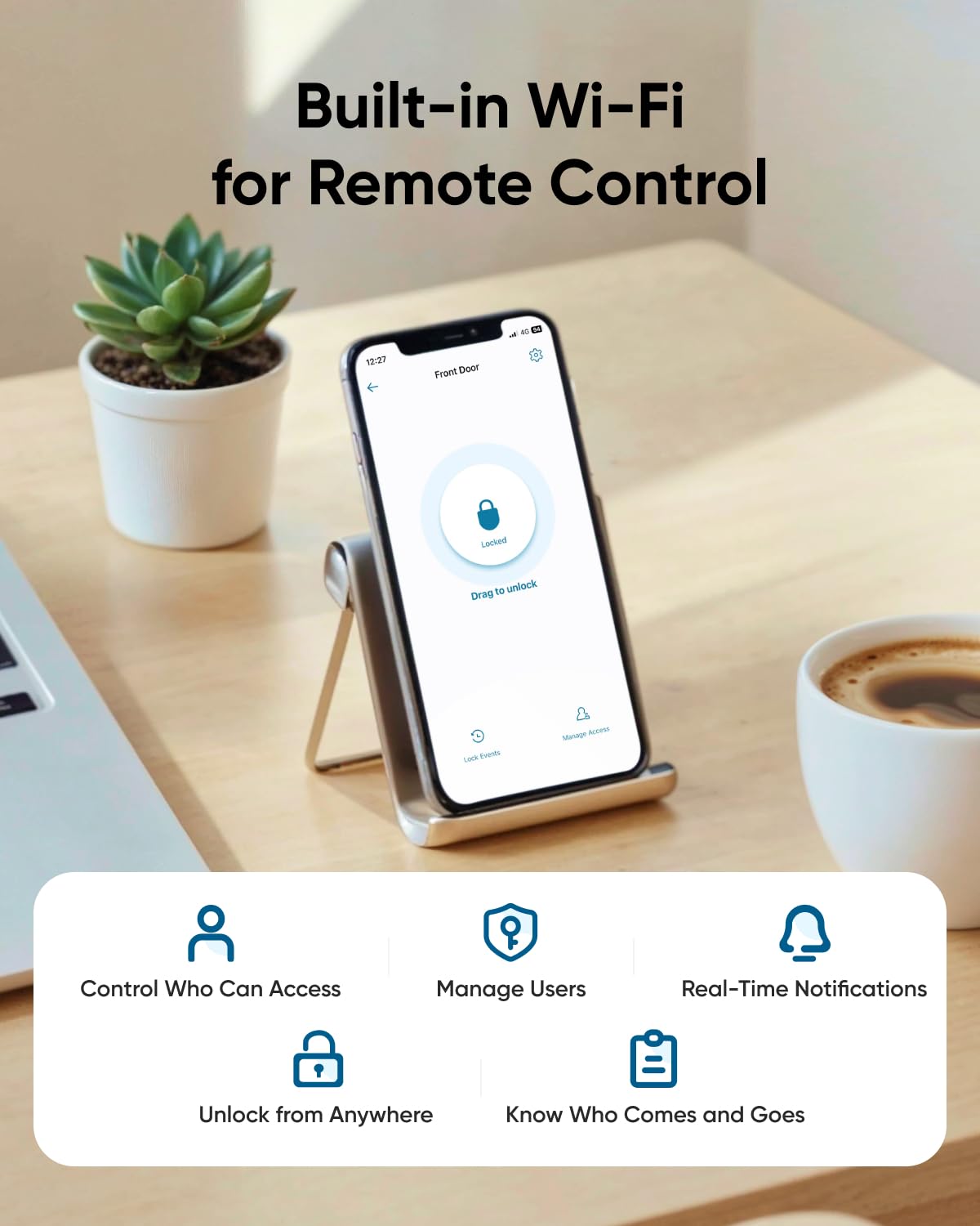 eufy Security C33 powered by 8 AA batteries for reliable operation.