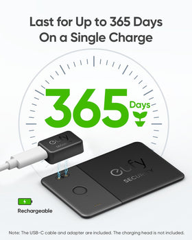 eufy Security SmartTrack Card E30 emits an 80dB alarm in busy spaces