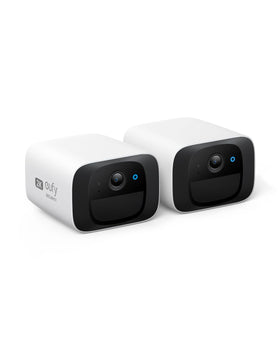 eufy Security SoloCam C210 2-Cam Pack front view for versatile outdoor monitoring
