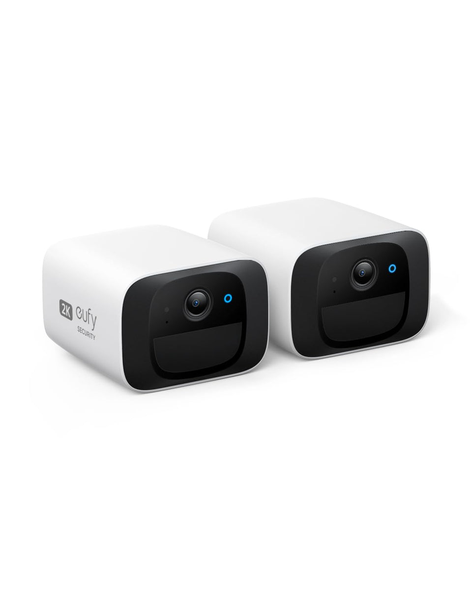 eufy Security SoloCam C210 2-Cam Pack front view for versatile outdoor monitoring