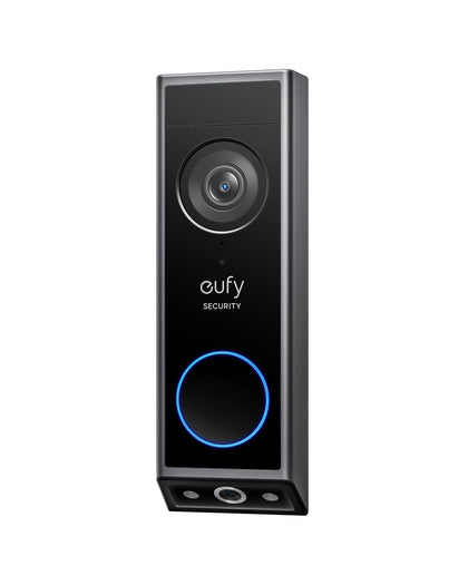 eufy Security Video Doorbell E340 with dual cameras for safer doorstep viewing