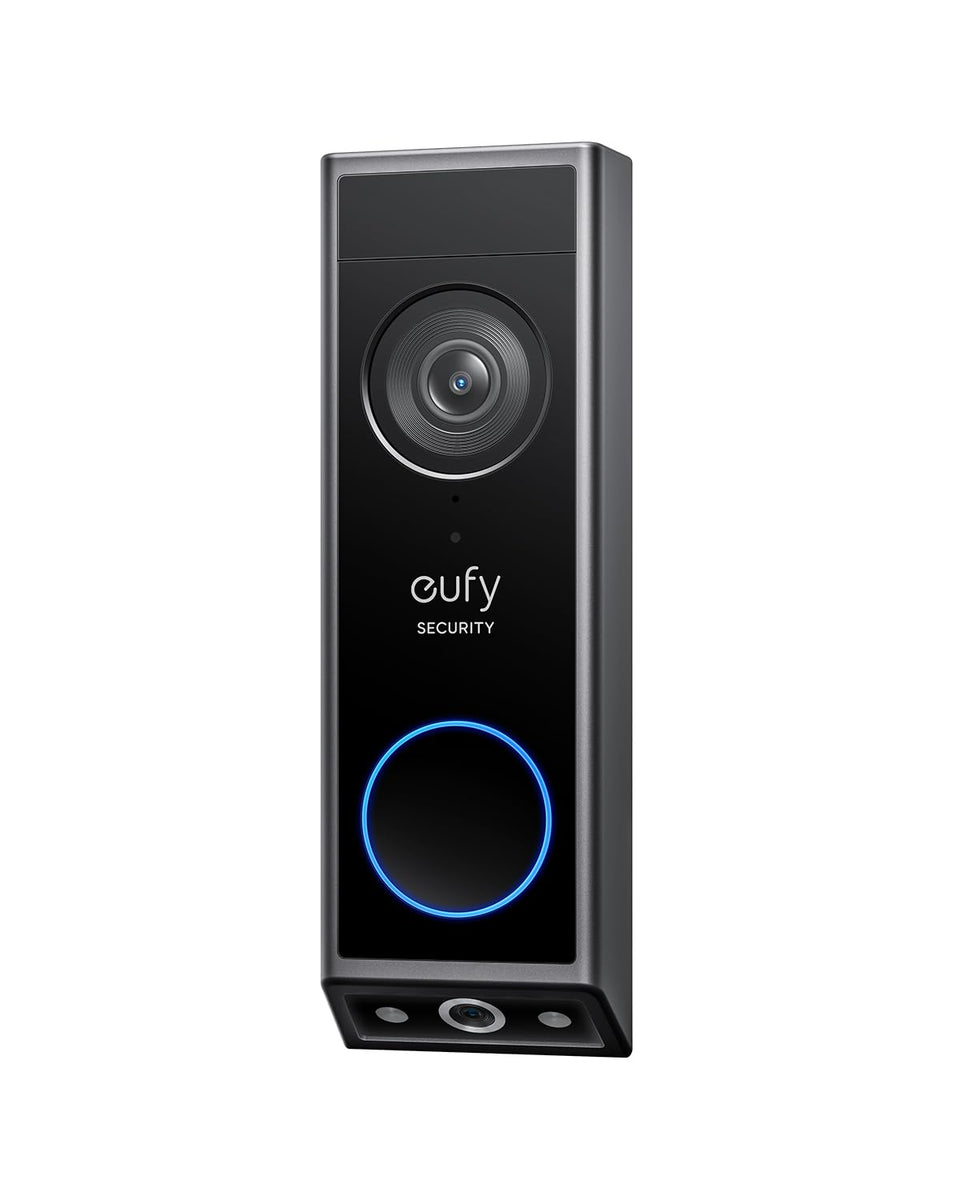 eufy Security Video Doorbell E340 with dual cameras for safer doorstep viewing