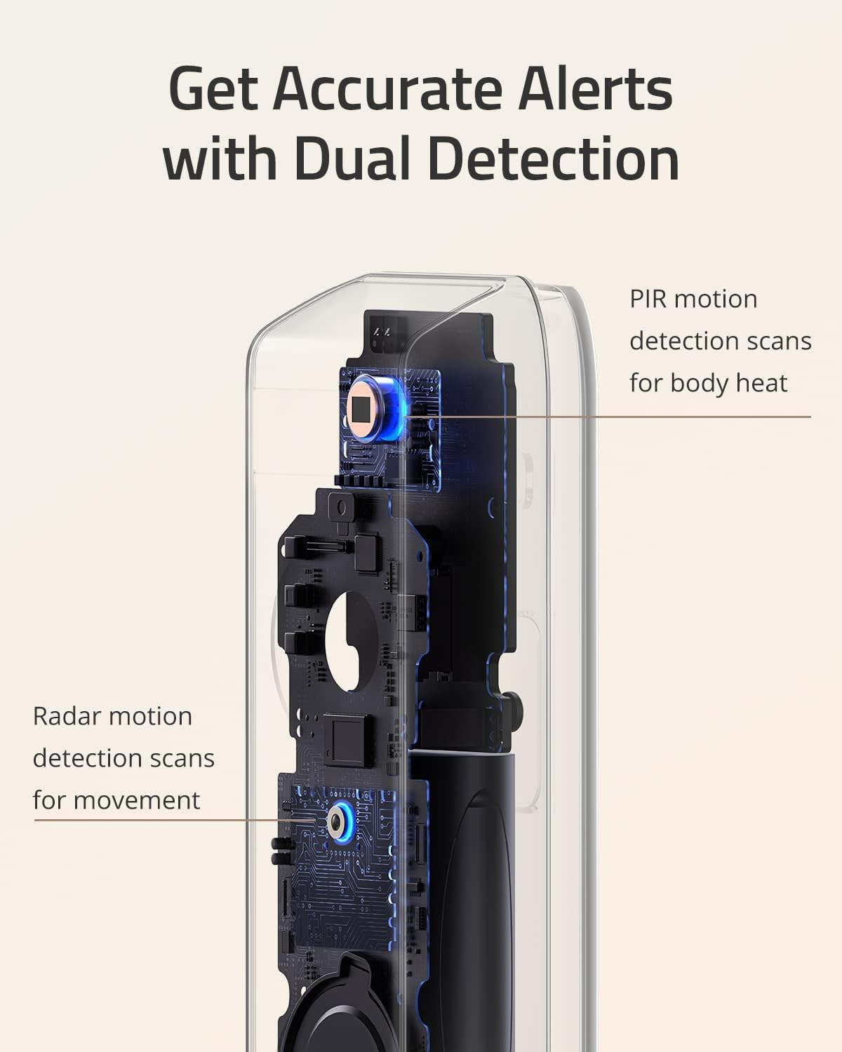 eufy Security Video Doorbell S330 dual motion detection reduces false alerts