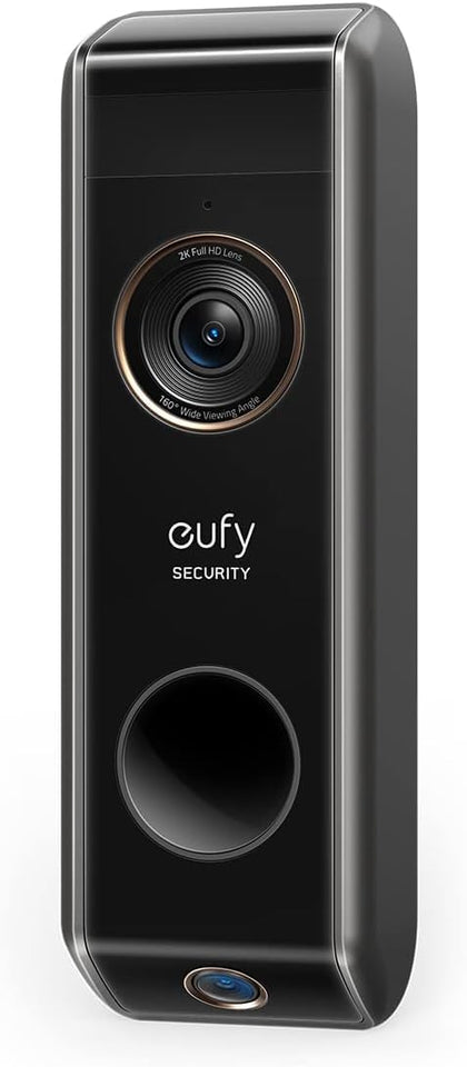eufy Security Video Doorbell S330 front view captures clear 2K footage for doorstep monitoring