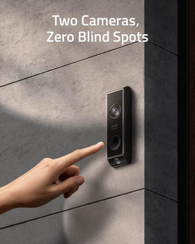 eufy Security Video Doorbell S330 night vision delivers usable footage in low light