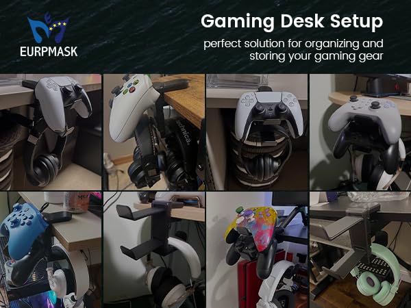 EURPMASK versatile desk accessory that also holds bags, hats, and small items.