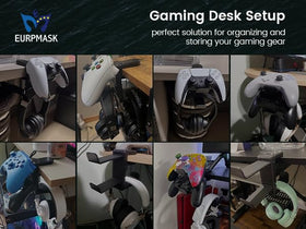 EURPMASK versatile desk accessory that also holds bags, hats, and small items.