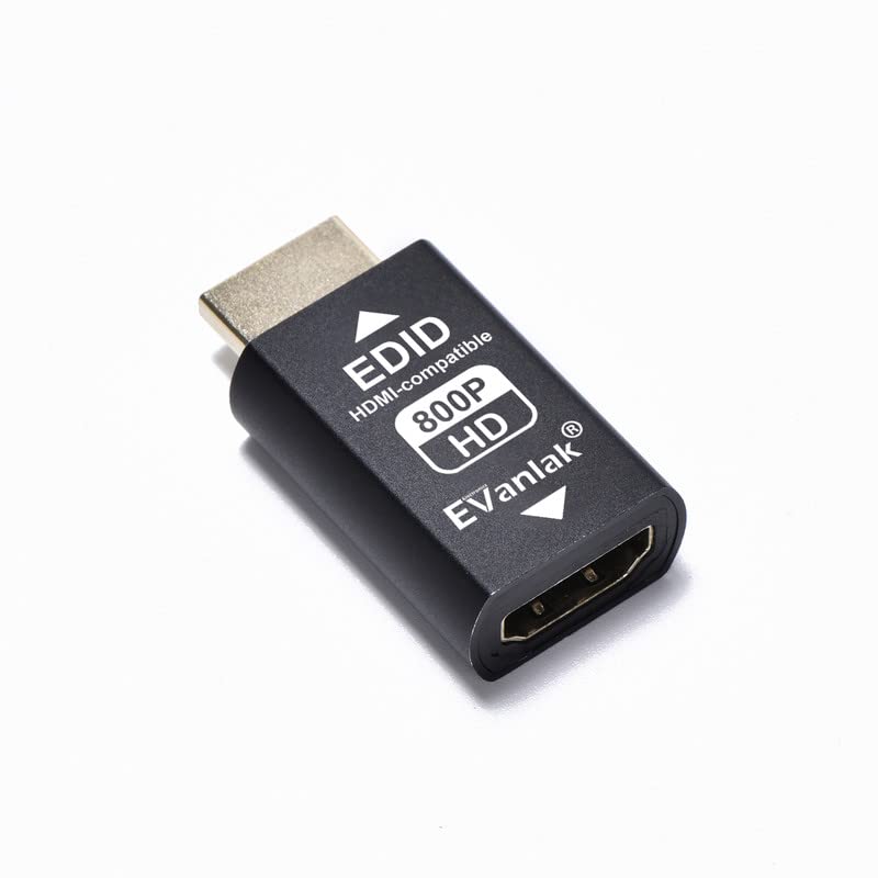 EVanlak close-up of HDMI connector showing clean contacts for reliable signal
