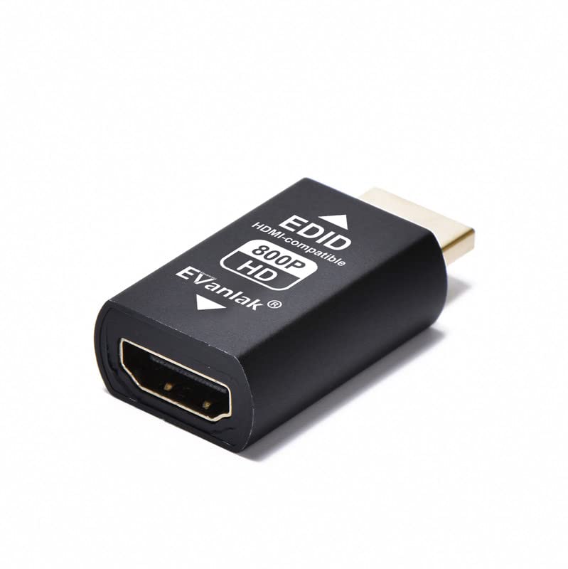 EVanlak dongle connected to AV receiver to stabilize display signals