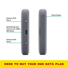 EVDO-LINK Verizon MiFi 8800L 4400mAh battery for long travel use.