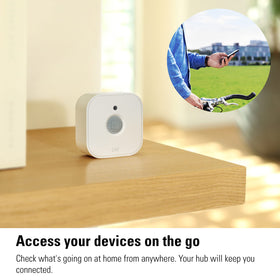 Eve Motion ambient light sensor detail showing brightness control for smarter automations