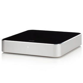 Eve Play front view showing AirPlay interface for upgrading speakers.