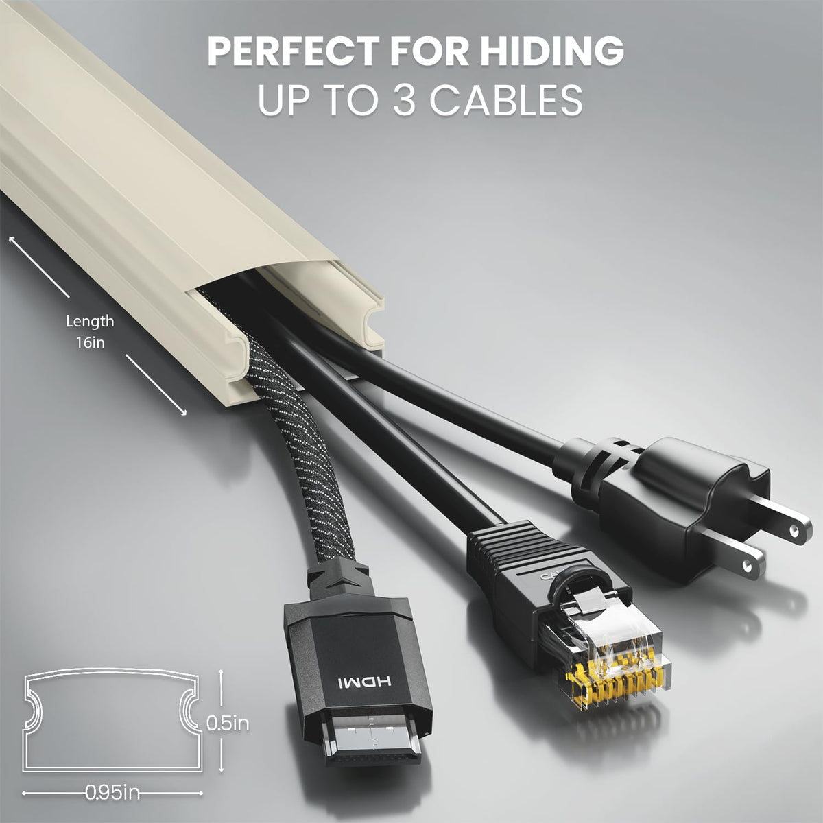 EVEO lid detail showing snap-on closure for fast installation and cable protection