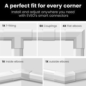 EVEO cable management kit simplifies DIY setup for tidy spaces