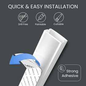 EVEO elbow connectors displayed to show flexible corner routing benefit