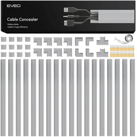 EVEO front packaging showing full 306-inch kit and contents for tidy installs