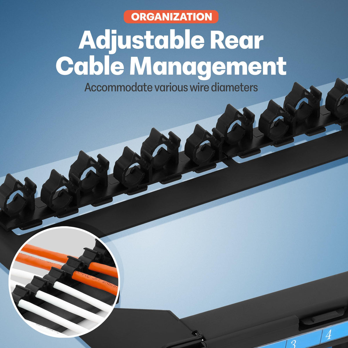 Everest 1U rack-mount installation shows fit in standard 19-inch enclosures.