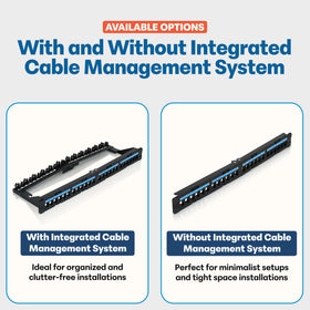 Everest writing tags with bold numbers aids fast cable identification.