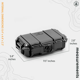 Evergreen IEM case pressure-equalization valve enables smooth opening.
