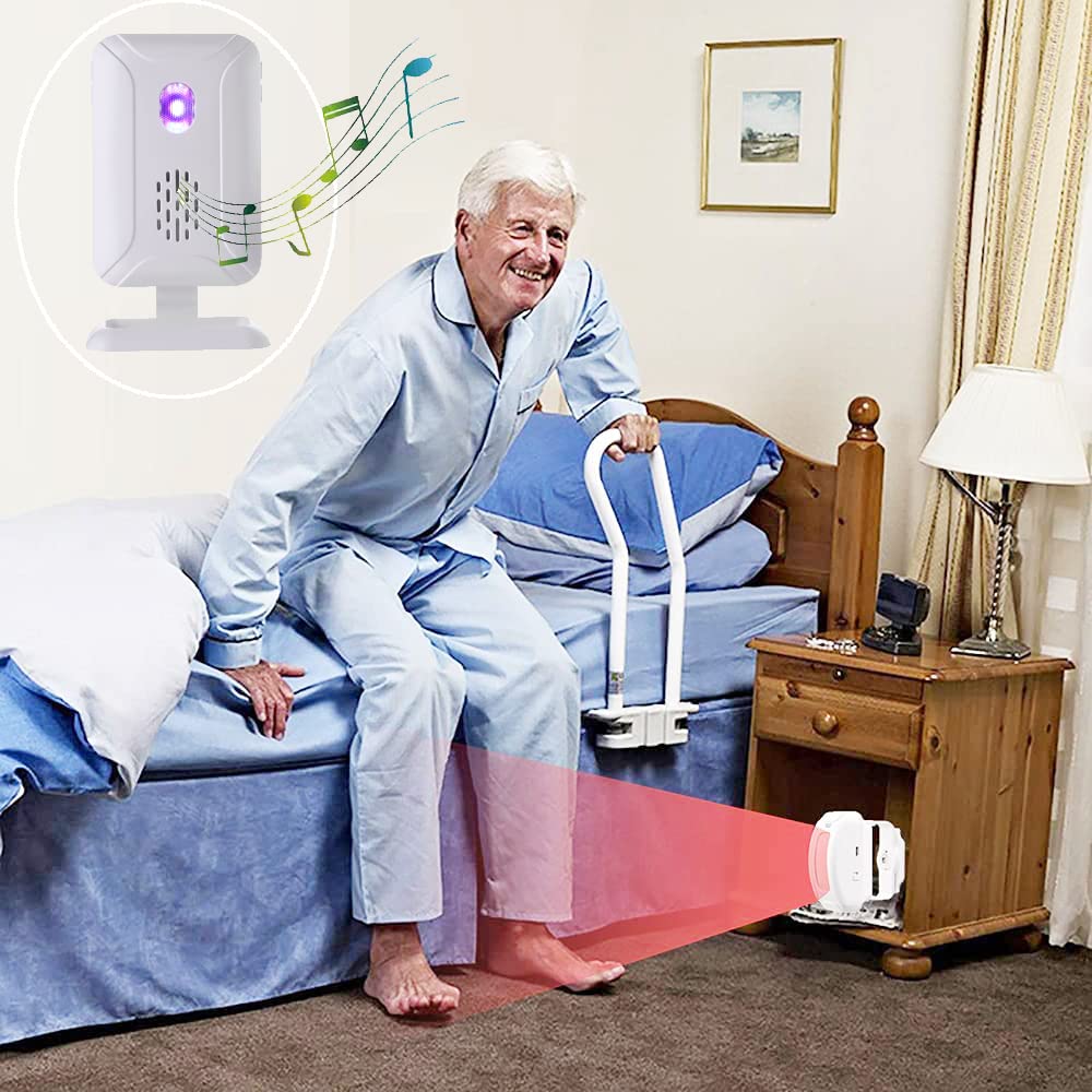 EverNary wireless motion sensor front view monitors movement to trigger alerts