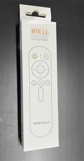 Eversolo BTR-12 used with DMP-A6 player demonstrating paired Bluetooth control