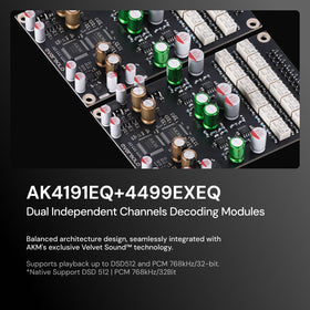 Eversolo DAC-Z10 dual DAC modules for precise stereo imaging.
