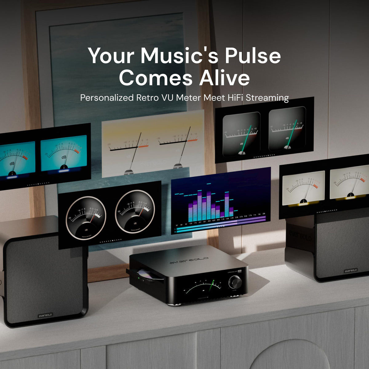 Eversolo Play control app provides extensive streaming and cloud access.
