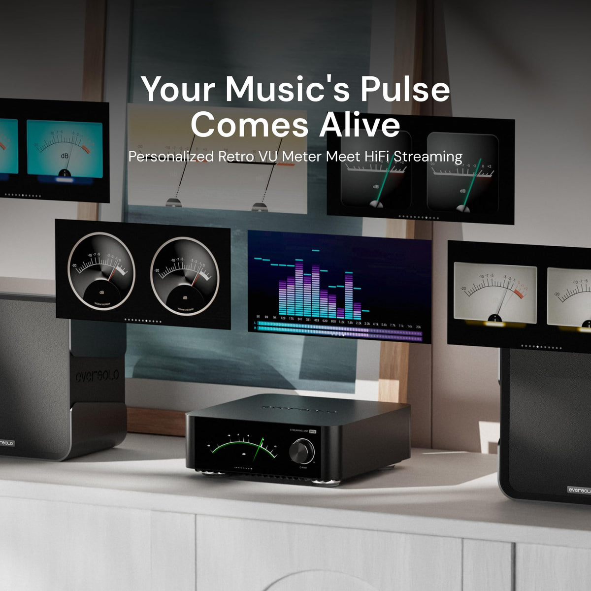 Intelligent bass management on Eversolo Play for balanced sound