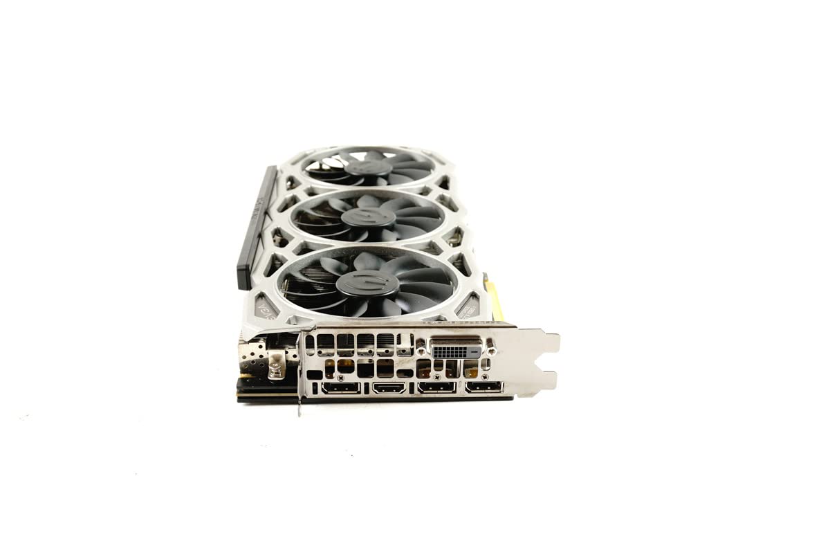 EVGA card with iCX sensors highlighted for precise thermal awareness