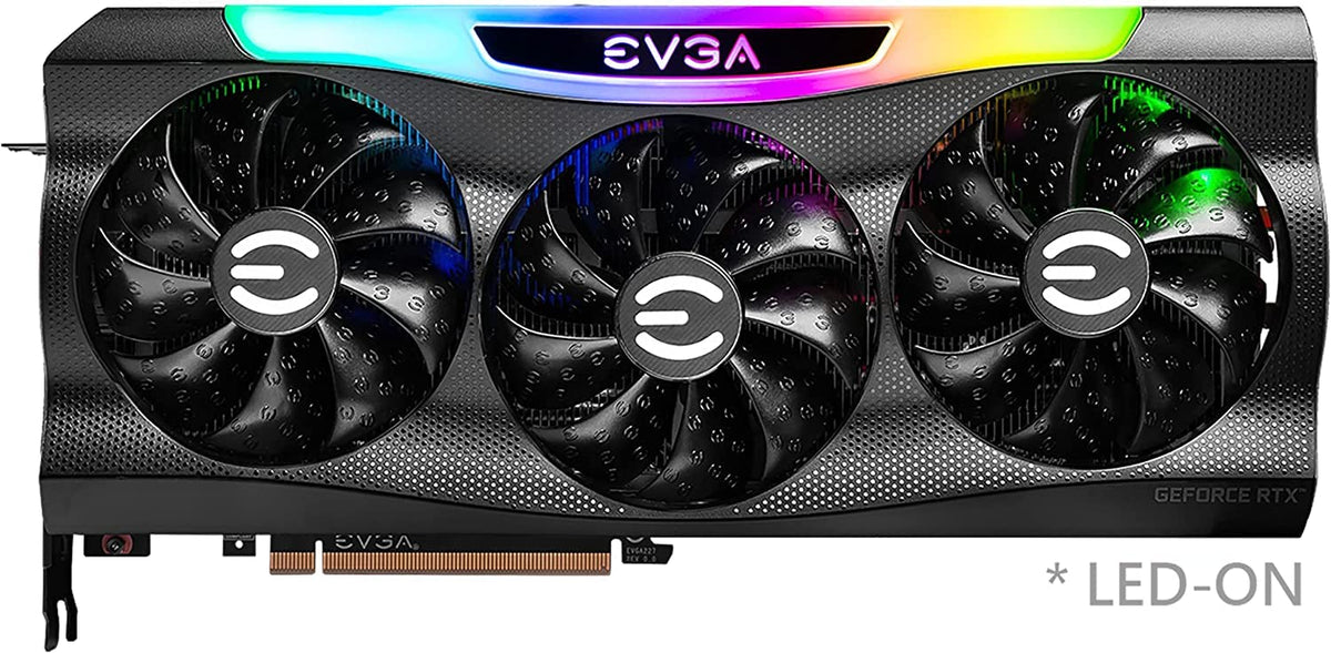 EVGA GeForce RTX 3090 FTW3 Ultra metal backplate for durability