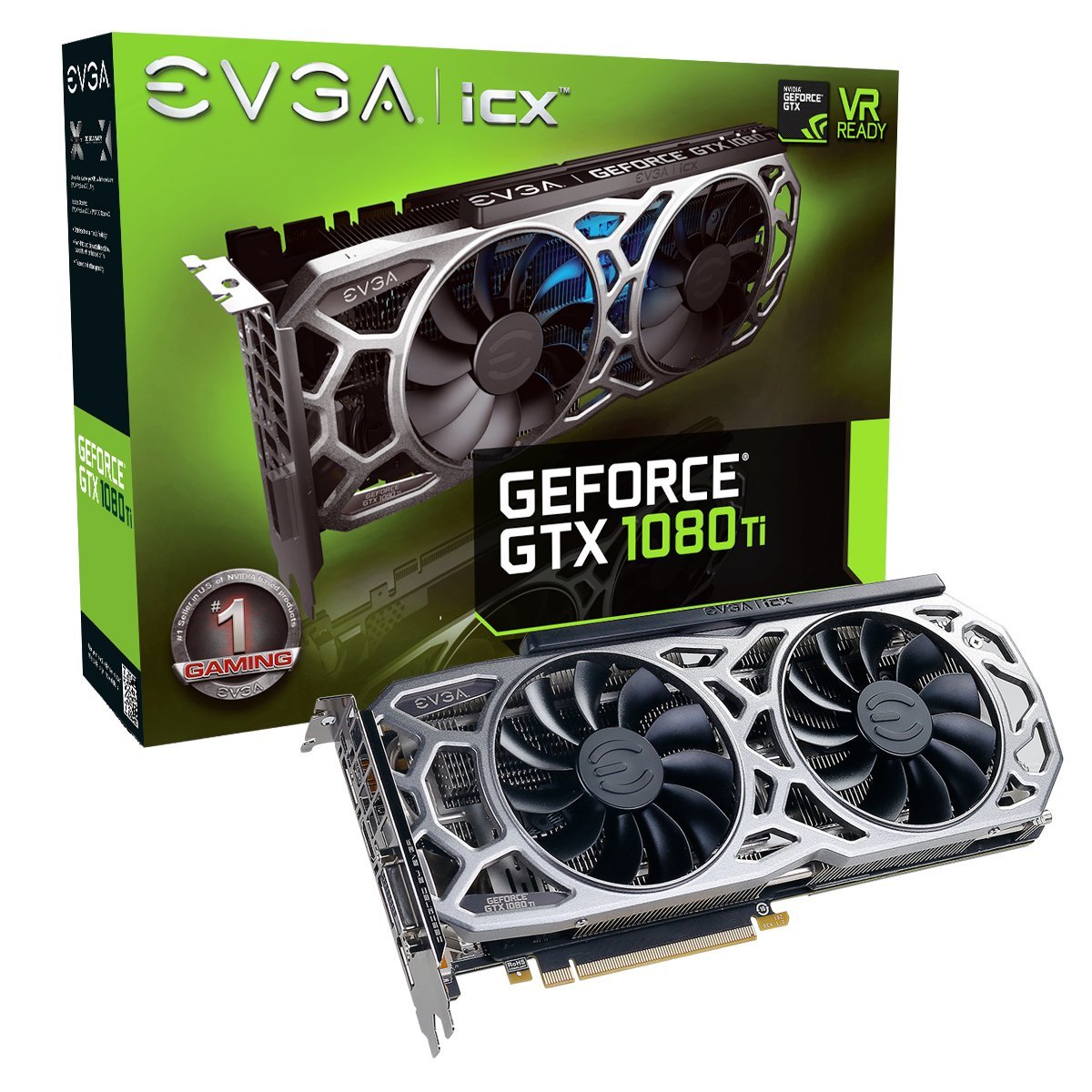 EVGA GTX 1080 Ti SC2 cooling assembly for efficient heat management in gaming
