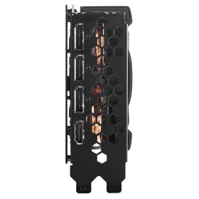 EVGA RTX 3060 Ti FTW Ultra Gaming iCX3 cooling closeup with sensors