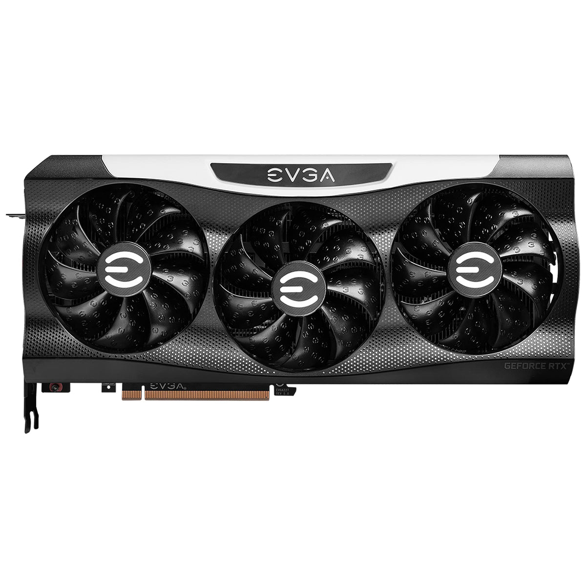 EVGA RTX 3070 FTW3 Ultra Gaming backplate in durable metal finish
