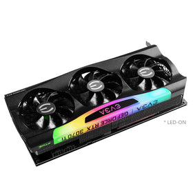 Compact, gaming-ready setup featuring the EVGA RTX 3070 Ti FTW3 Ultra.
