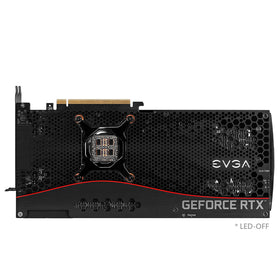 EVGA RTX 3080 Ti FTW3 Ultra Gaming matte finish signals durable construction.