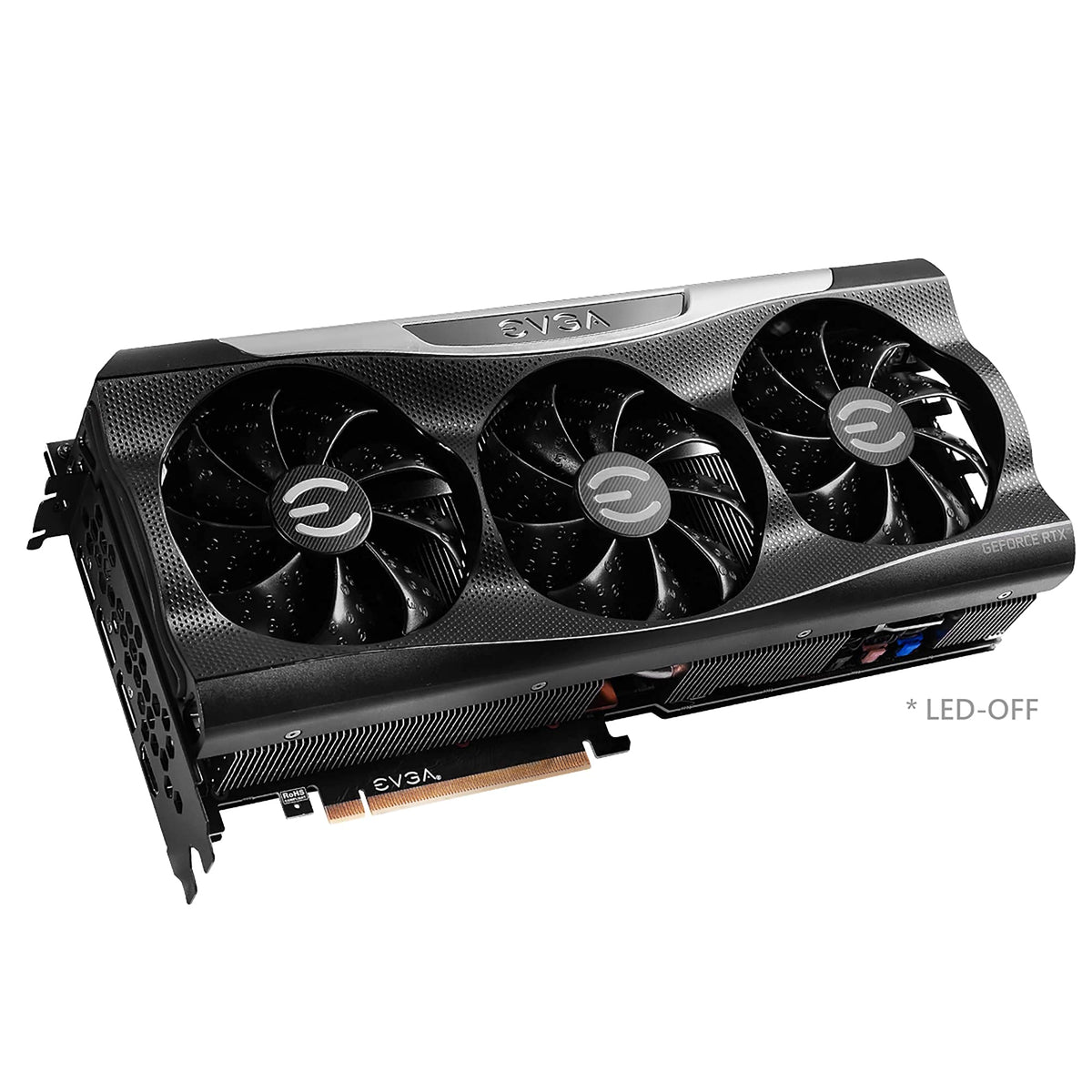 EVGA RTX 3080 Ti FTW3 Ultra Gaming metal backplate adds rigidity and heat-dissipation appeal.