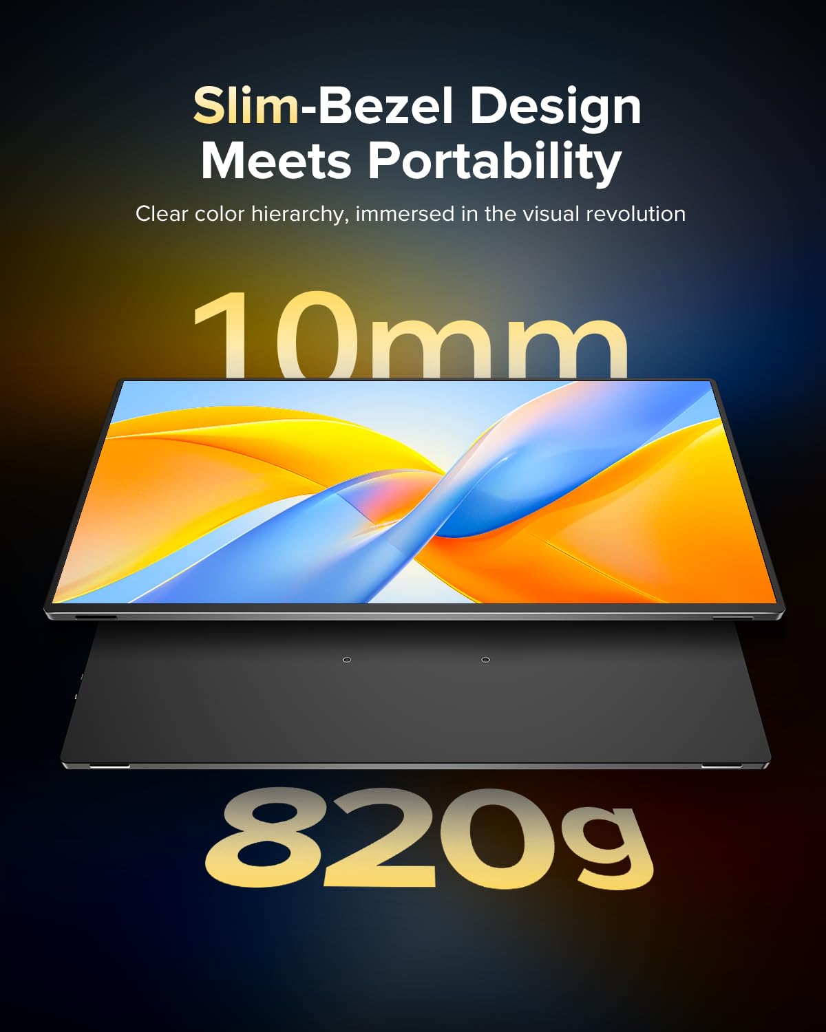 EVICIV Mini HDMI compatibility for easy game console and media connections.
