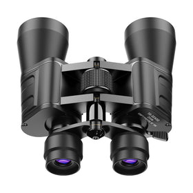 Evil Eye 10-30x50 binoculars front view with a large eyepiece for bright outdoor viewing.