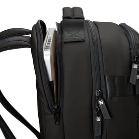 EvoShield Exec Backpack two external water bottle pockets for hydration on the go