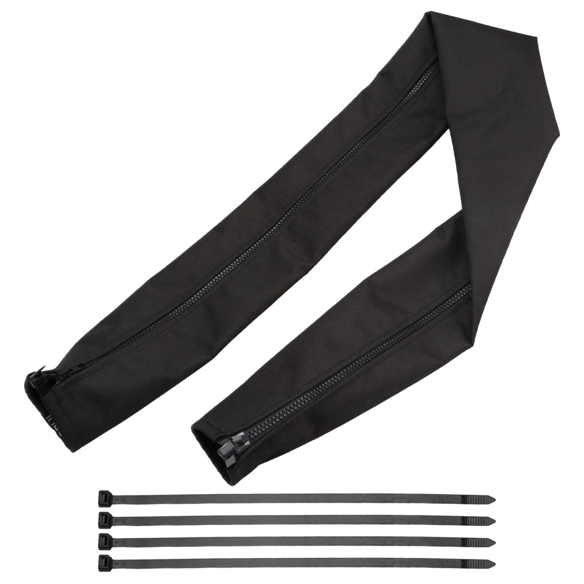 EVRBUL 48-inch zippered rigging sleeve organizes boat cables neatly for a clean setup