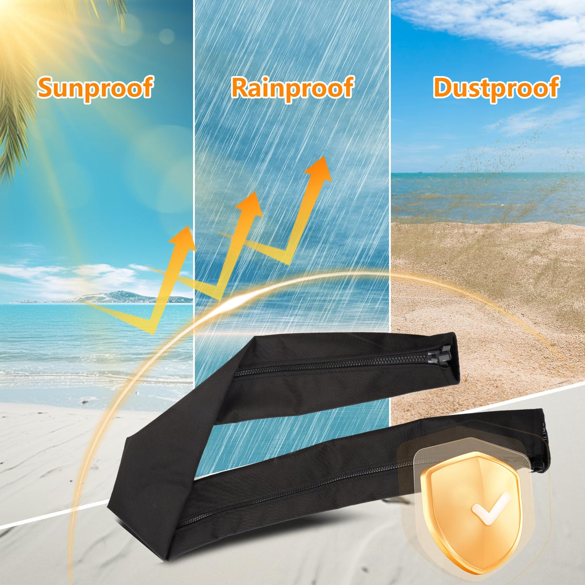 Deck-ready EVRBUL sleeve providing marine cable management under rugged conditions