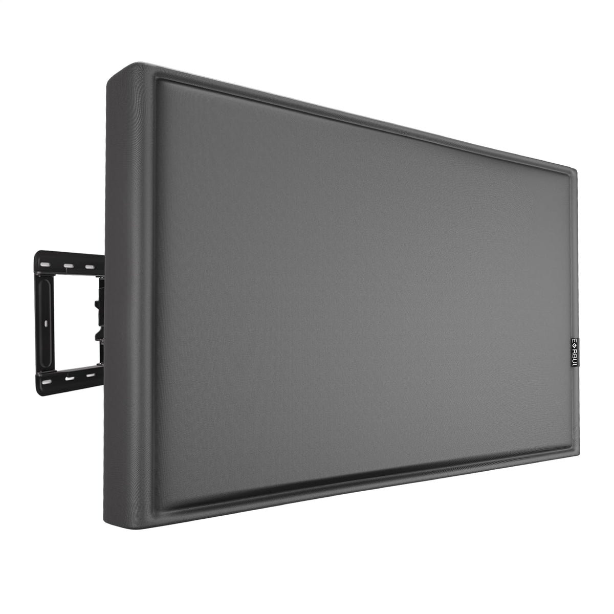EVRBUL outdoor tv cover 52-55in main view highlights heavy duty 420D fabric protection against rain