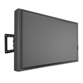 EVRBUL outdoor tv cover 52-55in main view highlights heavy duty 420D fabric protection against rain