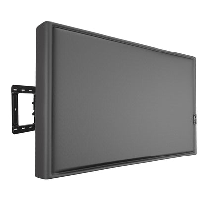 EVRBUL outdoor tv cover 52-55in main view highlights heavy duty 420D fabric protection against rain