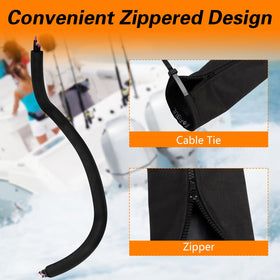 EVRBUL waterproof marine jacket protecting wiring from moisture and spray