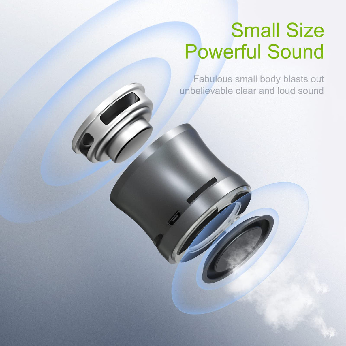 Compact EWA A109mini fits easily in pockets and small bags.